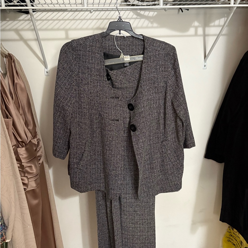 Women's Gray Pantsuit